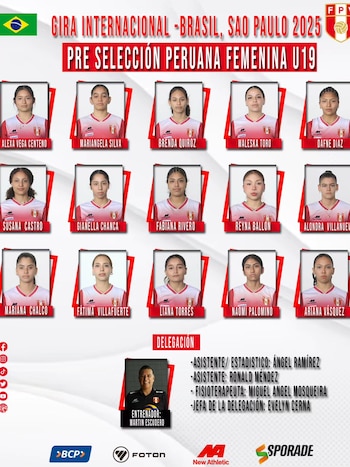 Lista de convocadas de Perú